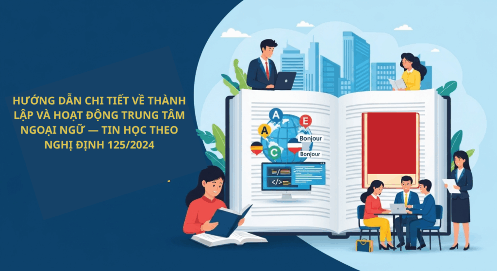 Hướng Dẫn Thành Lập & Hoạt Động Trung Tâm Ngoại Ngữ Năm 2025